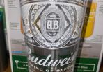 Budweiser Beer pint glasses