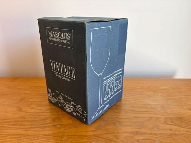 Marquis by Waterford Vintage White Wine Glasses Marquis by Waterford Vintage White Wine Glasses, Set of 4