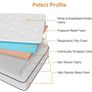 Small Double Mattress | 7-Zone Hybrid Pocket Spring Medium-Firm Bed Mattress Image 4