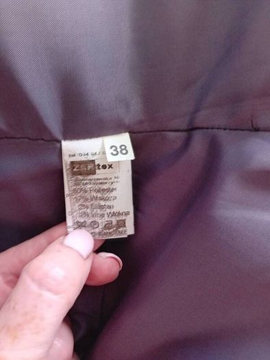Warm Red Coat - UK 10 - Polish brand Zartex - RRP 200