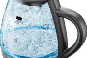 1L Electric Tea Kettle with LED Lights, Automatic Shut Off, Removable Lid, Boil-Dry Protection, Hot Water Electric Kettle Water Boiler, Electric Kettles for Boiling Water