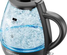 1L Electric Tea Kettle with LED Lights, Automatic Shut Off, Removable Lid, Boil-Dry Protection, Hot Water Electric Kettle Water Boiler, Electric Kettles for Boiling Water