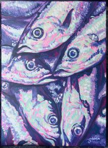 Sardines - Signed Original Art