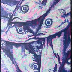 Sardines - Signed Original Art