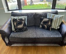 Two person couch and sofa bed