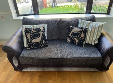 Two person couch and sofa bed