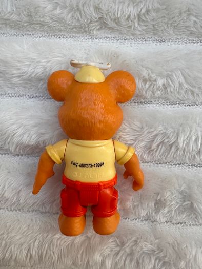 Disney Junior Muppet Babies Fozzie Bear approx. 3" Used Please see photos