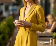 Yellow Playsuit Size 16