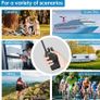 NEW SALE | Walkie Talkies Long Range 2Pcs, Walkie Talkies for Adults with Rechargeable Batteries, 2 Way Radio with LED Light Earpieces 16CH Supports VOX Function Image 3