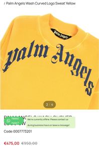 Palm Angels swestshirt