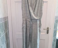 green design jumpsuit size 8