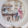 Apilco porcelain cheese set for 5 Image 2