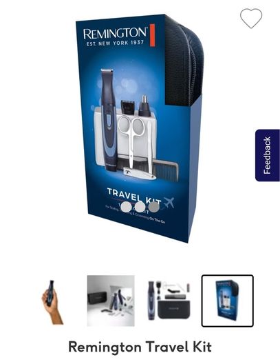 x2 Bundle - Brand New Remington Travel Kit - 13 Piece Set - RRP - 29.99 & Now Added - Wahl Power Plus Corded Hair Clipper x14 Piece Set