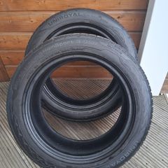 2 tyres Uniroyal rainsport 225/50/17 60 euros