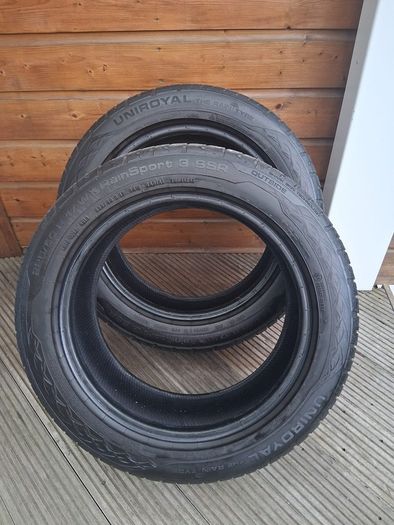 2 tyres Uniroyal rainsport 225/50/17 60 euros