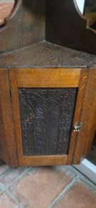 antique oak unit