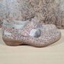 womens RIEKER closed toe sandals mary jane shoes flats multicoloured Size UK 6.5 EU 40 (AT1) Image 4