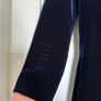 Folkster Loni full length midnight blue v-neck evening occasion Loni gown Size XS Image 4