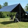 FREE EXPRESS SHIPPING Hammock Rain Fly Camping Tent Tarp Backpacking Tarp PU3000 MM 3X4 M 10X12 Ft Durable Ripstop 420D Oxford for RV Car Truck Side Shade Image 4