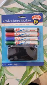 Free Whiteboard Marker Set with Eraser