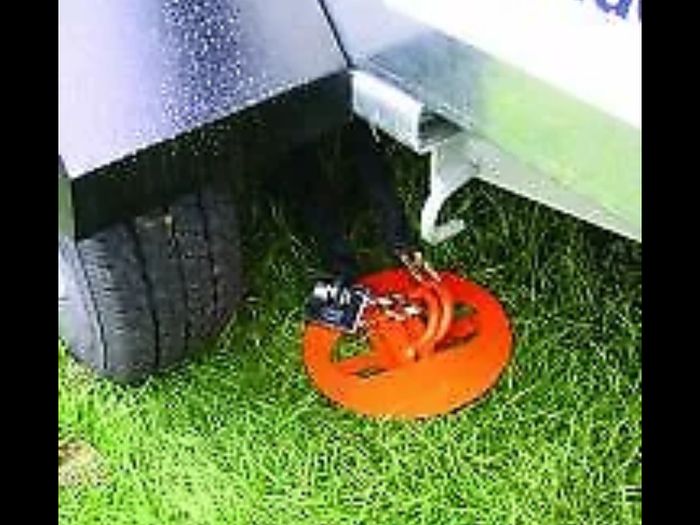 spyra twin shackle security anchors 500mm motorbike trailers caravan machinery