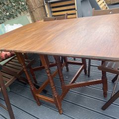 antique oak gate legs table