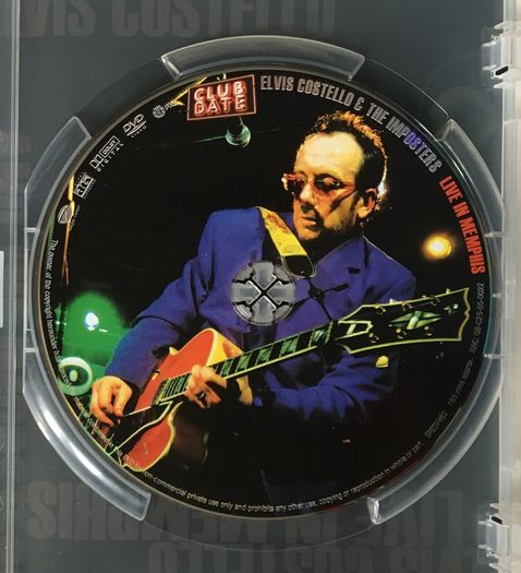 Elvis Costello & The Imposters [2005] Club Date: Live In Memphis [Music DVD]