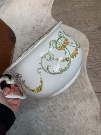 ceramic vintage potty