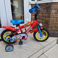 Smyths toys 12 inch paw patrol bike
