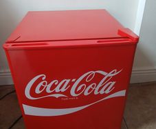 husky coca cola fridge