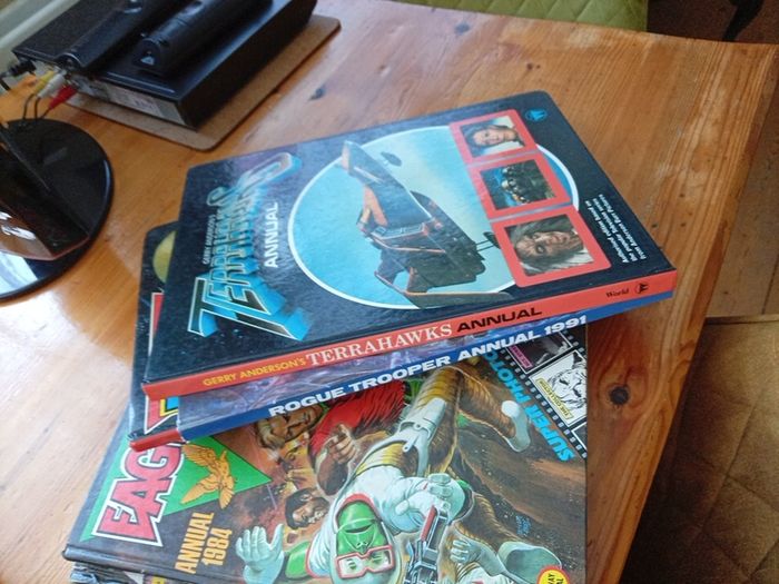 Old Vintage Annuals 70's and 80's