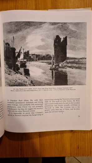 The Norwich School Of Painters. 1803-1833. Large Volume Hardback With Dustjacket In Good Condition.