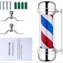 Rotating Strips LED Barber Pole Light Red White Blue Image 4