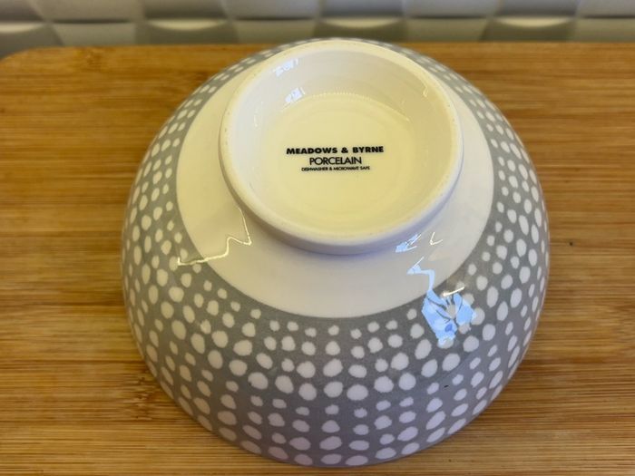Meadows and Byrne porcelain bowl