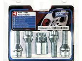 12 x 1.50mm Anti Theft Locking Wheel Bolt Nuts + Key to fit BMW 5, 6 & 7 Series