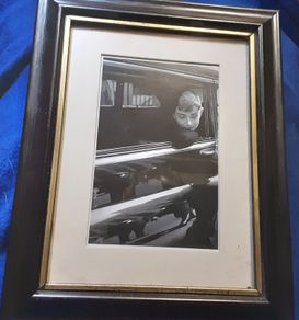 framed picture of Audrey Hepburn