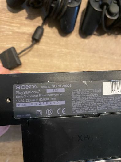 PS2 console 39003 + games