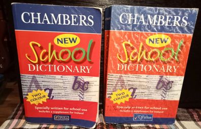 Chambers New School Dictionaries. X2.