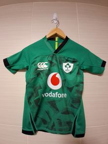 Ireland Rugby Jersey. Boys Girls Age 8 Years. Official Canterbury Home Jersey.  Collect In Dublin Or Receive Via Post.