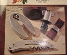 L'objet & Le Vin 4-piece Wine Lovers Gift Set.. New