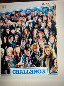 Harry Potter 1000P Puzzle. (challenge)