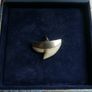Vintage Sterling Silver Mounted Sharks Tooth Pendant Image 2