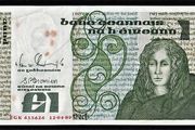 (26)  Ireland  1989  Unc  1 Pound  Queen  Medb
