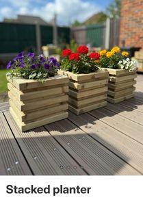 Weather proof Timber planters