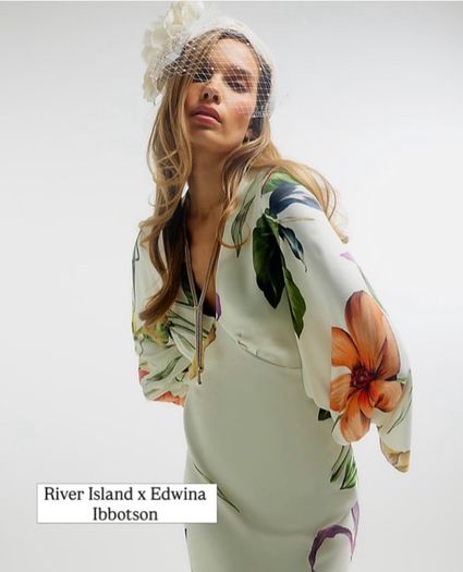 Edwina ibbotson floral maxi dress