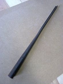Old all metal wheelwright's bruzz or corner chisel