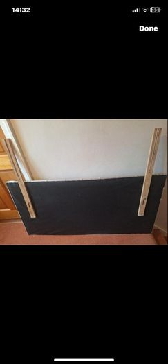 Double headboard