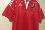 Munster Jersey. Season 2009/2011. Official Adidas Mens Munster Home Rugby Jersey. Authentic Original From 2009. Not A Modern Day Remake.