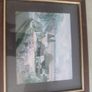 Small Framed Print Of Village Scene . Image 4
