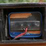 Vintage 1960's Ferguson AutoTwin Radio with wood front panels, retro (not tested, no batteries) Image 9